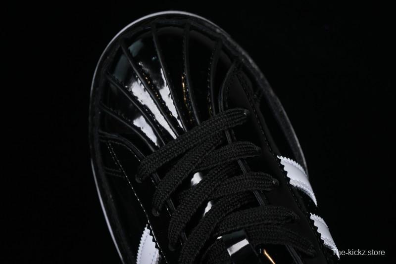 Adidas Clot x Superstar IH5953 Preppy Style Leather Sneakers with Shell Toe - IH5953