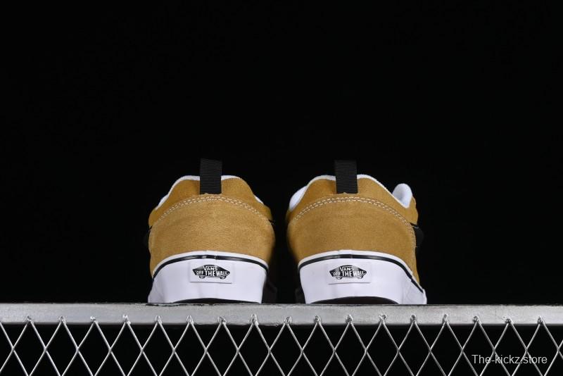 Vans Classics Knu Skool Retro Skate Shoes with Thick Tongue and Oversized Toe - VN0009QC5QJ1