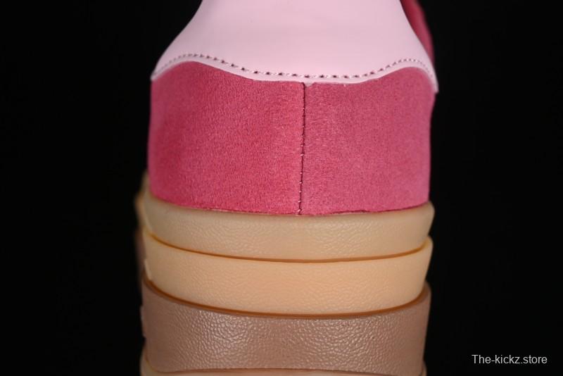 Adidas Originals Gazelle Bold Low-Top Sneakers with Thick Sole for Anti-Slip and Durability - ID6997