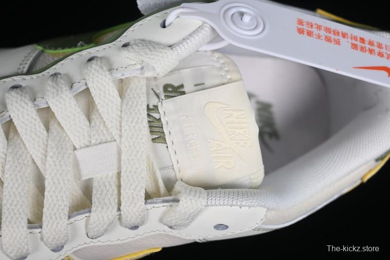 Nike Air Force 1 Shadow Low-Top Sneakers with Lightweight EVA Midsole and Anti-Slip RB Rubber Outsole - FN6335-101