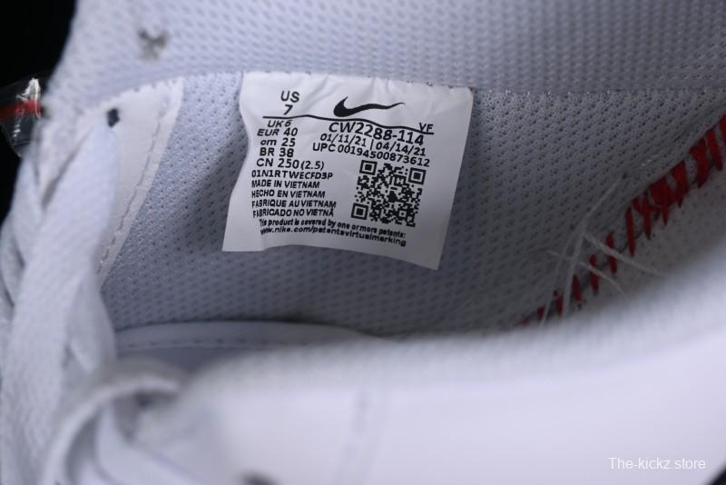 Nike Air Force 1 '07 Low PS5 Gaming Theme Ice Green Casual Sneakers - CW2288-114