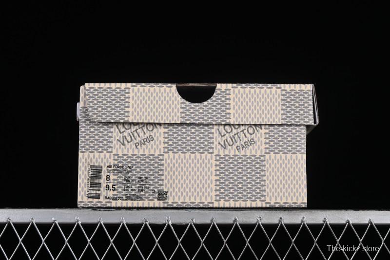 Nike Air Force 1 '07 Low LV Collaboration - Military Green Casual Sneakers - BA8806-223