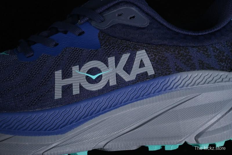 Hoka One One Challenger ATR 7 Low Trail Running Shoes with Lightweight Cushioned Midsole - 1134498 BBSBL