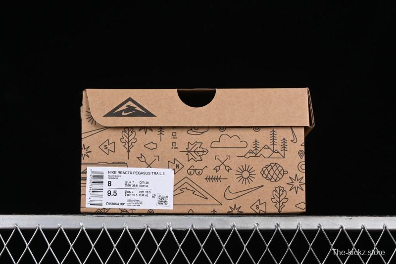 Nike Pegasus Trail 5 Lightweight Comfortable Durable Low-Top Running Shoes - DV3864-001