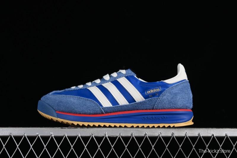 Adidas Originals SL 72 RS Retro Running Shoes with Nylon Upper and Rubber Outsole - IG2132