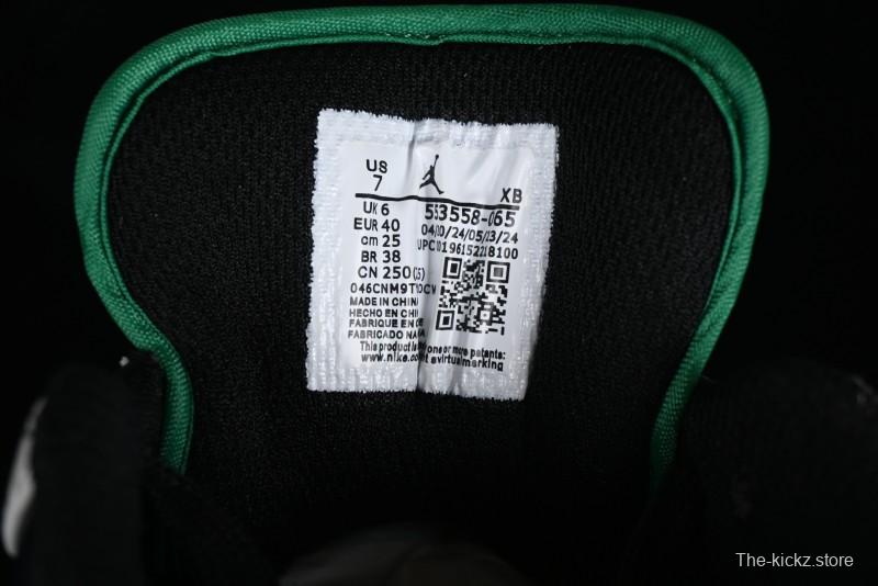 Nike Air Jordan 1 Low Retro Basketball Shoes with Panda Mischief Pioneer Rider Design - 553558-065