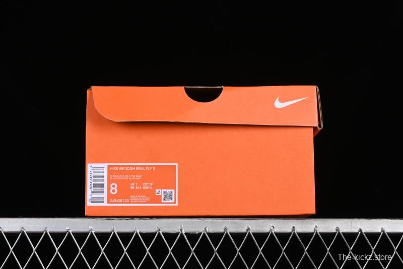 Nike Zoom Rival Fly 3 Lightweight Fabric Comfortable Cushion Slip-Resistant Low-Top Casual Running Shoes - DJ5426-100