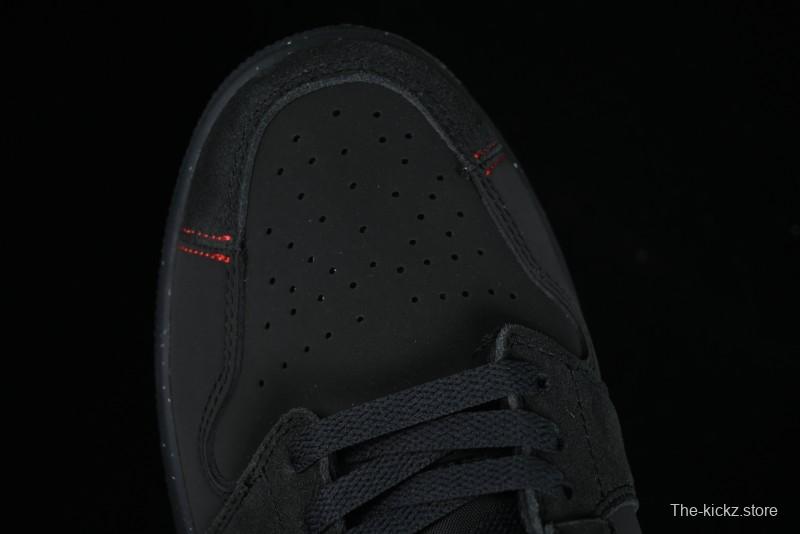 Nike Air Jordan 1 Low SE Craft "Dark Smoke Grey" Casual Sneakers - FD8635-001