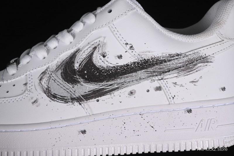 Nike Air Force 1 '07 Low Casual Sneakers with Chinese Ink Painting Design - LL6976-521