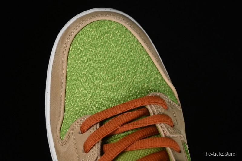 Nike SB Dunk Low Casual Skate Shoes with Escargot-Inspired Vanilla Garlic Butter Colorway - FQ7585-200