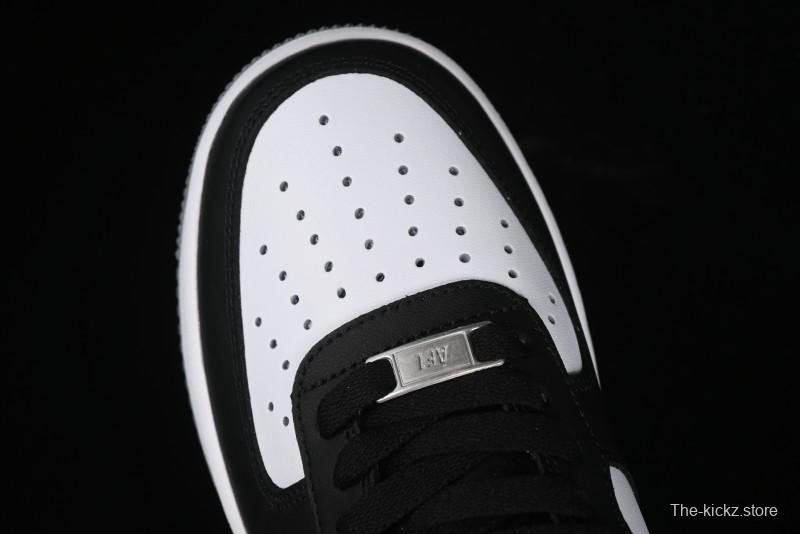 Nike Air Force 1 '07 Low Casual Sneakers in Black, White, and Gray - FB7162-081