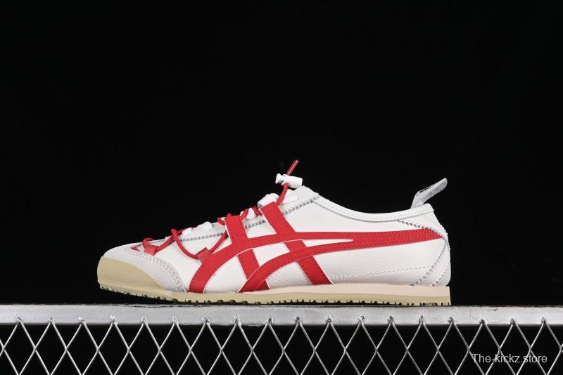 Onitsuka Tiger Mexico 66 Low-Top Leather Running Sneakers - 1183C216-100