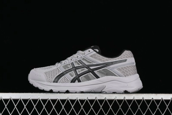 Asics Gel-Contend 4 Low-Top Breathable Running Shoes with Rearfoot Gel Cushioning - T8D4Q-032