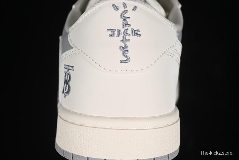 Nike Travis Scott x Fragment Design x Air Jordan 1 Low OG SP Casual Sneakers - BB6588-31