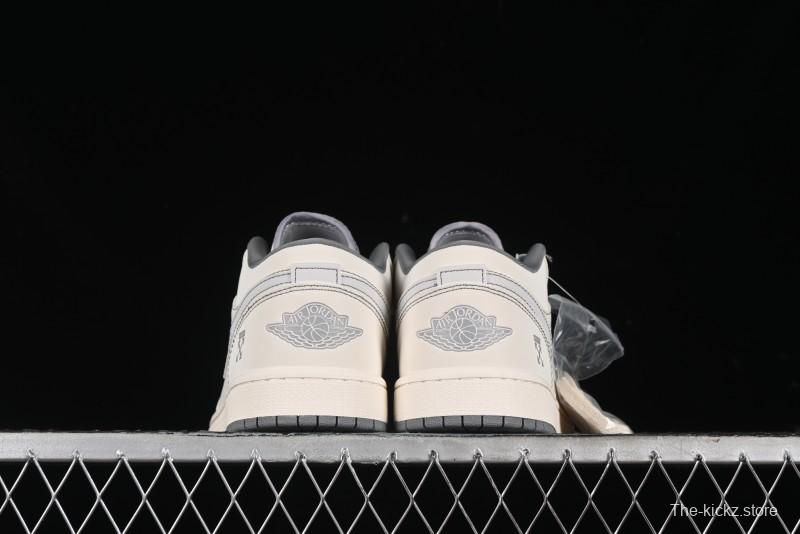 Nike Air Jordan 1 Low OFF-WHITE Collaboration Retro Basketball Shoes - CF3688-022
