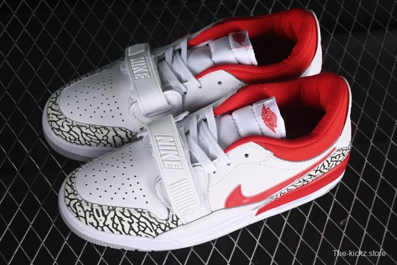 Nike Air Jordan Legacy 312 Low Sneakers with Velcro Strap and Triple Design - FQ7827-106