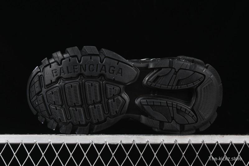 Balenciaga Track Sneaker with Transparent Heel Strap - WTRHW1090