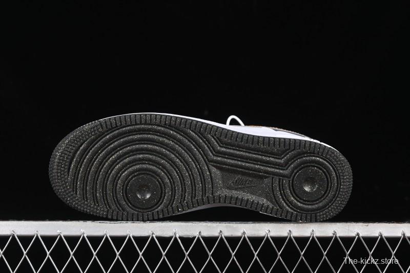Nike Air Force 1 Low Casual Sneakers with Full-Length Air Cushion - HJ9128-100