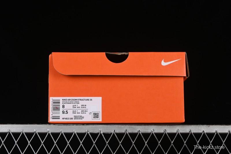 Nike Air Zoom Structure 25 Cushioned Anti-Slip Comfort Running Shoes - HF4913-100