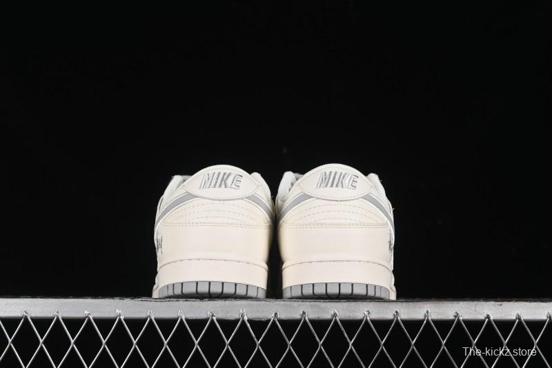 Nike SB Dunk Low Stussy Anniversary Custom Low-Top Casual Sneakers - SJ2068-282