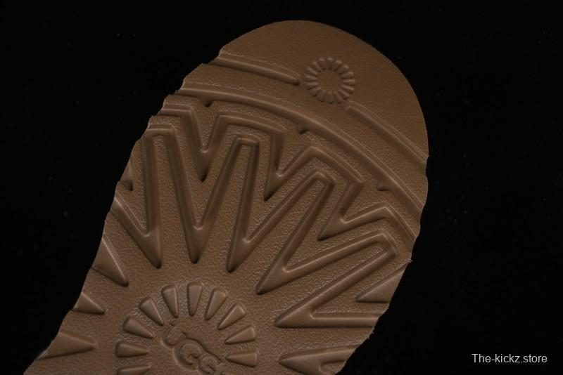 UGG Classic Mini II Shearling Lined Mini Boots with Pom Pom Detail - 1116109