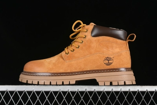 Timberland Classic Mid Waterproof Insulated Boot with Premium Suede Leather - TB10069-1YELLOW