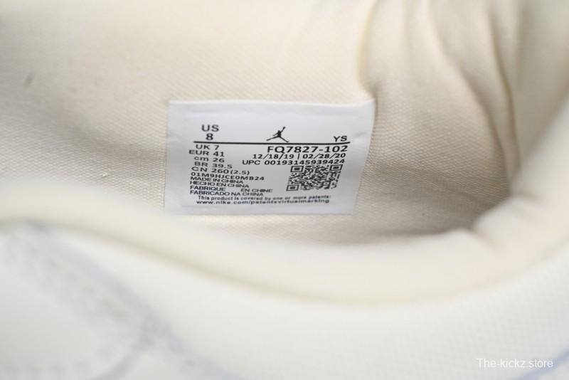 Nike Air Jordan Legacy 312 Low Sneakers with Velcro Strap and Triple Fusion Design - FQ7827-102