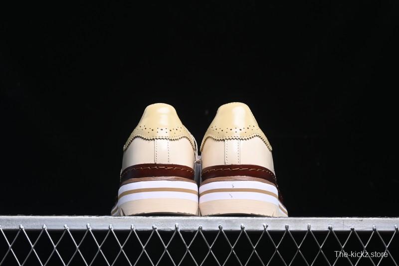 Adidas Superstar Clot Collaboration JQ6117 Preppy Style Shell Toe Casual Sneakers with Perforated Leather Upper - JQ6117