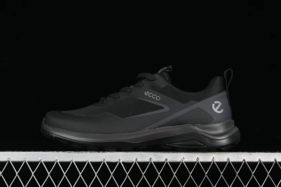 ECCO DRIVE Series Outdoor Waterproof Breathable Slip-Resistant Retro Fashion Patchwork Hiking Shoes - 88259401001