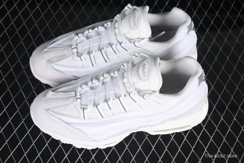 Nike Air Max 95 Retro Running Shoes with Air Cushion - CU8406-100