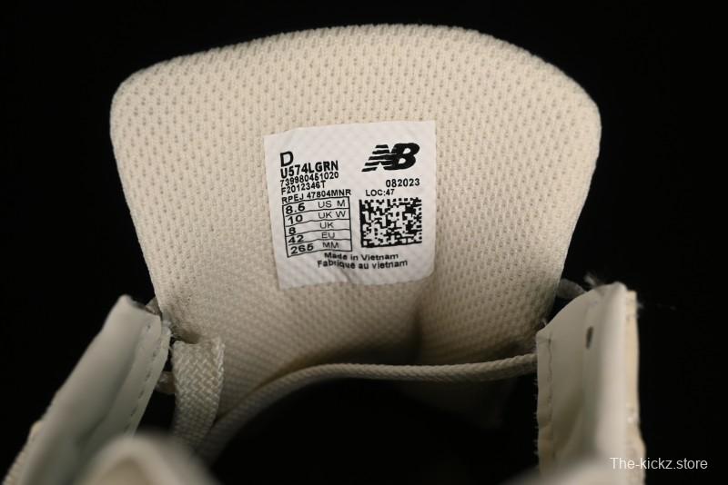 New Balance 574 Series Retro Casual Running Shoes - U574LGRN