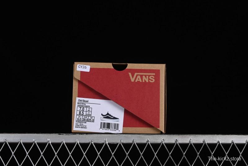 Vans Buzz Old Skool Peace Dove Classic Canvas Patchwork Low-Top Skate Shoes - VN000CR5BPB