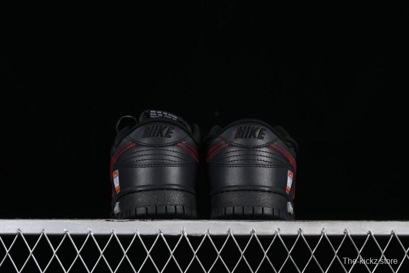 Nike Dunk Low Panda Prank Universe Exploration - Boundless Abyss Cool Black SB Strap Low Top Casual Skate Shoes - DV0831-002