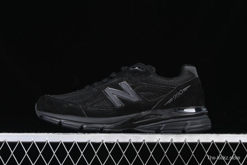 New Balance 990 Series Premium Retro Running Shoes with Carbon Midsole - M990BB4