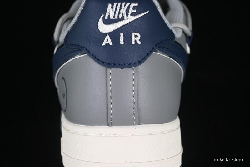 Nike Air Force 1 '07 Low Lightning Collaboration Cement Grey Drawstring Casual Sneakers - SJ1198-111