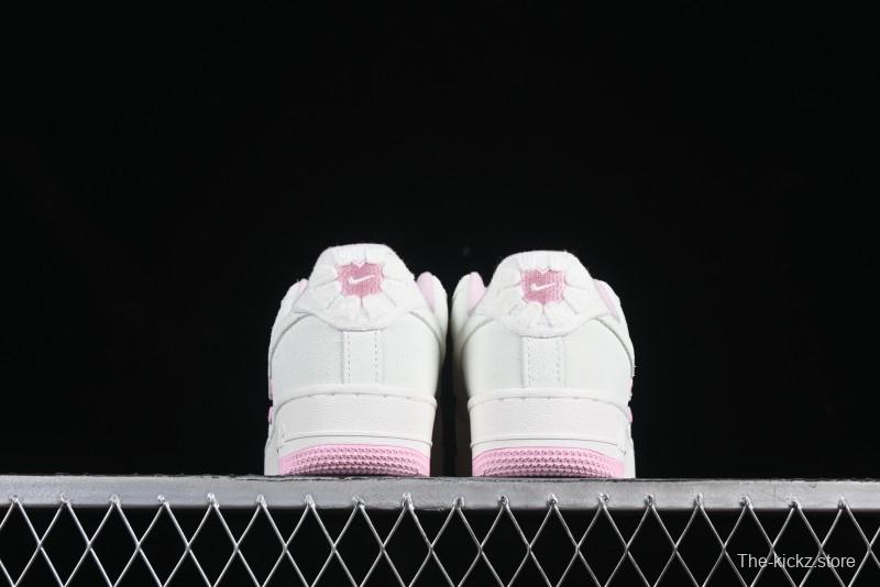 Nike Air Force 1 '07 Low Valentine's Day Limited Casual Sneakers with Full-Length Air Cushion - HV5992-111