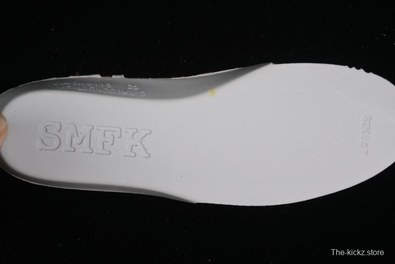 SMFK Comfortable Chunky Sole White Sneakers - T.D4