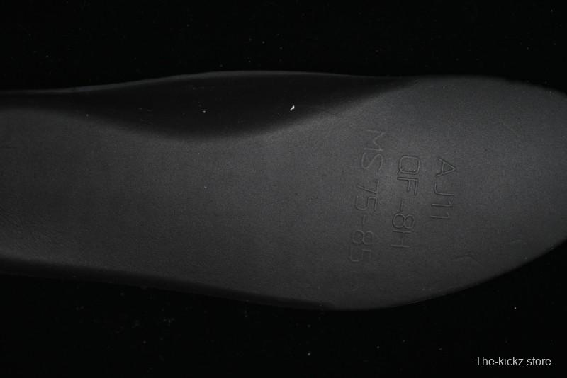 Nike Air Jordan 11 Retro High Top Basketball Shoes in Black/Orange - CT8012-800