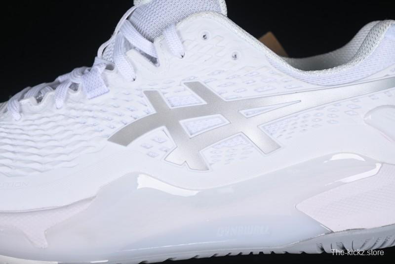 Asics Gel-Resolution 9 Wide Retro Breathable Cushioned Casual Running Shoes - 1042A226-100