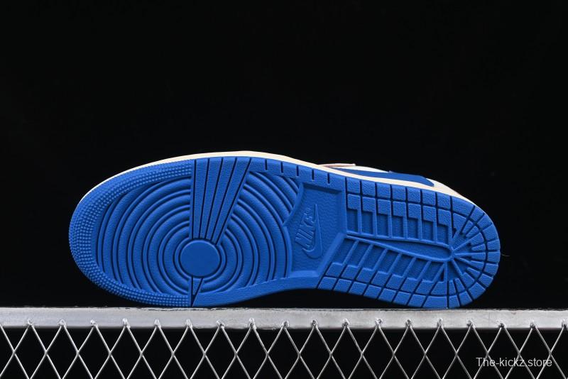 Nike Travis Scott x Air Jordan 1 Low OG AJ1 Reverse Swoosh - DM7866-104