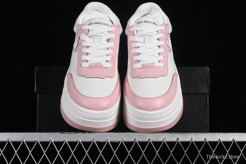 ANN ANDELMAN Pink White Chunky Retro Low-Top Sneakers - 210821