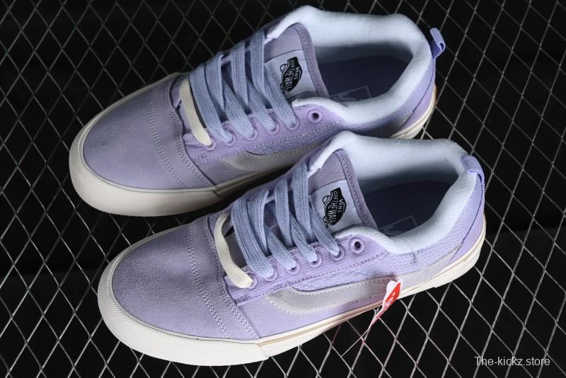 Vans Knu-Skool VR3 LX Low-Top Retro Sneakers in Dusty Purple - VN0009QCB9P