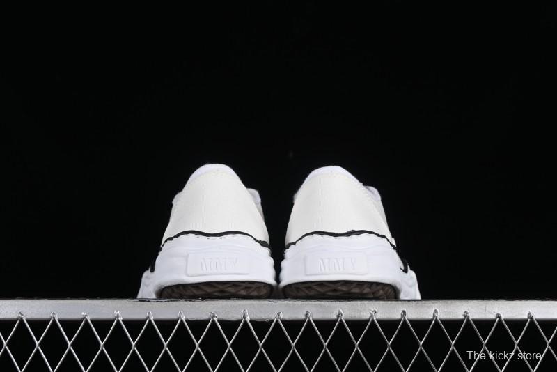 Wayne Original Sole Leather Low Sneaker with Melted Ice Cream Outsole - W.E5