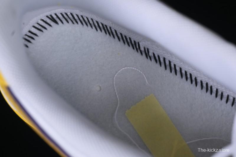 Nike Air Force 1 '07 Low Kobe Casual Sneakers with Full-Layer Leather and Full-Length Air Cushion - FZ1151-100