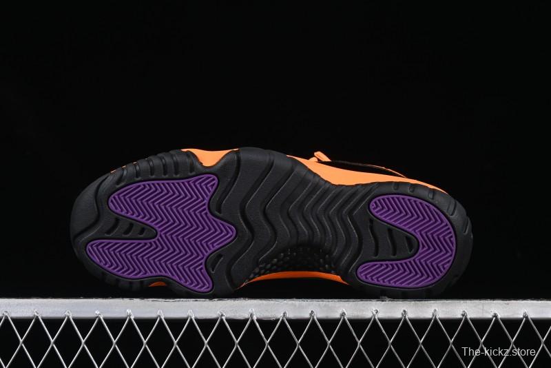 Nike Air Jordan 11 Retro High Top Basketball Shoes in Black/Orange - CT8012-800