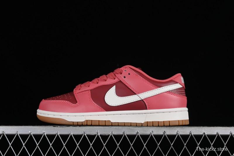 Nike Dunk Low SB Casual Sneakers in Strawberry Bear Colorway - DD1503-603