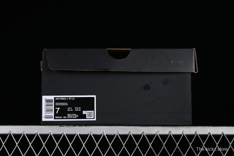 Nike Air Force 1 Low Luxe Casual Sneakers with Thick Sole and Waterproof Design - DM2451-200