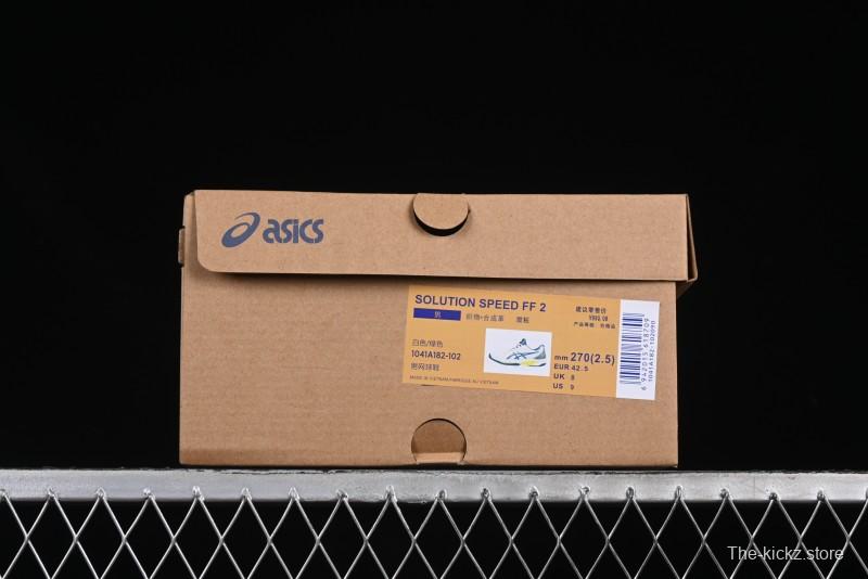 Asics Solution Speed FF 2 Retro Breathable Cushioned Casual Running Shoes - 1041A182-102
