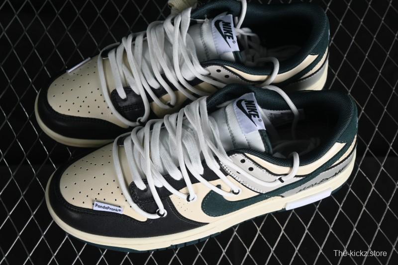 Nike Dunk Low Panda Prank Universe Exploration - Star Trek Mocha SB Strap Low-top Casual Sneakers - FQ8080-133