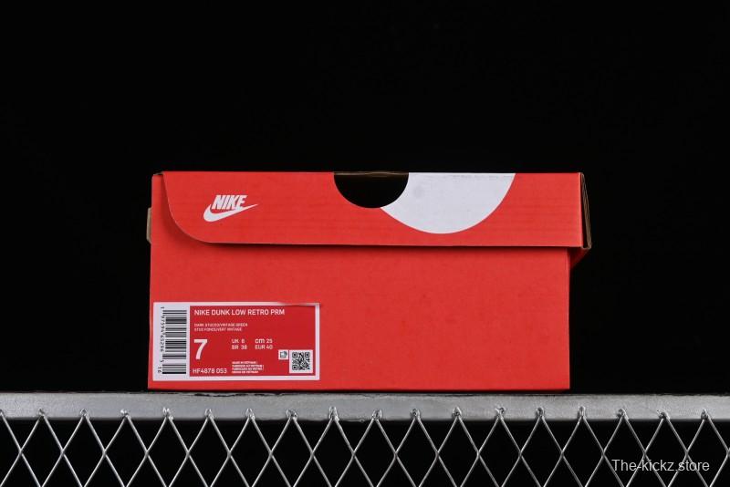 Nike Dunk Low Urban Landscape 2.0 Cracked Suede SB Low-Top Casual Sneakers - HF4878-053